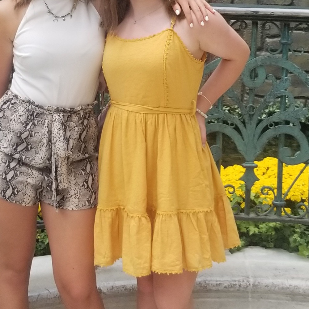 Yellow sundress